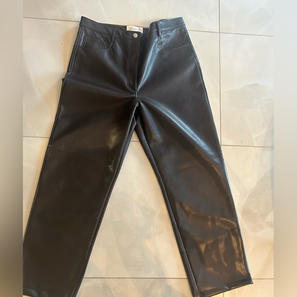 ARITZIA MELINA LEATHER PANTS - Picture 5 of 9